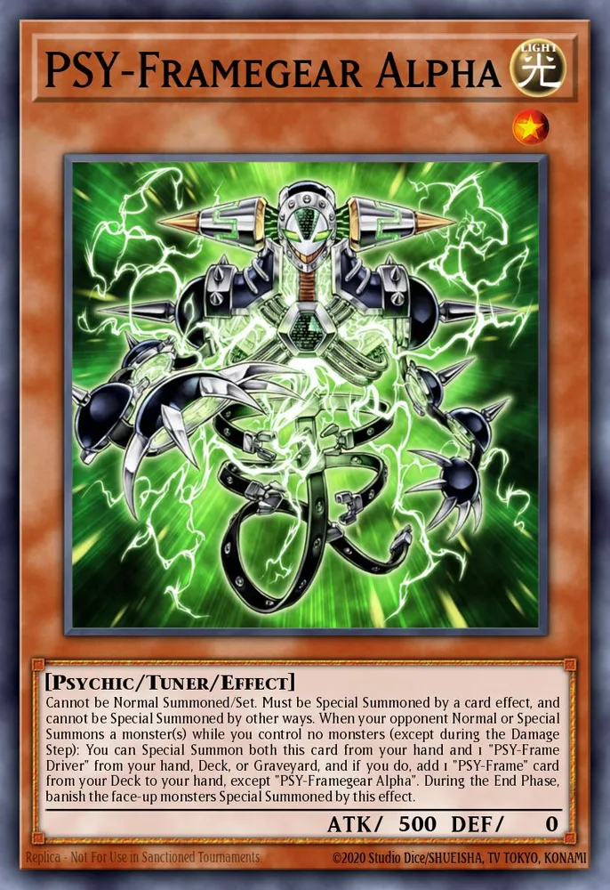 PSY-Framegear Alpha