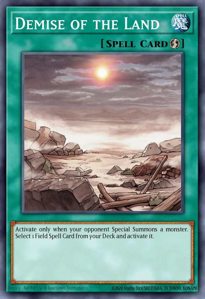 Demise of the Land