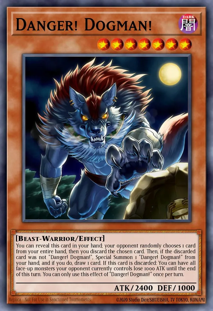 Danger! Dogman!