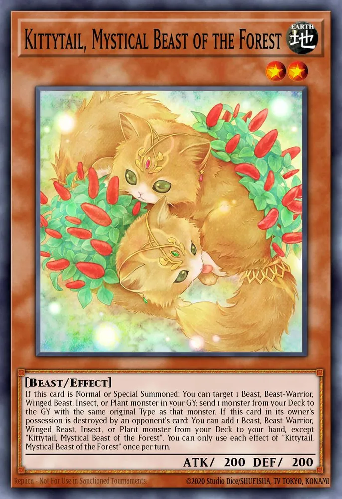 Kittytail, Mystical Beast of the Forest