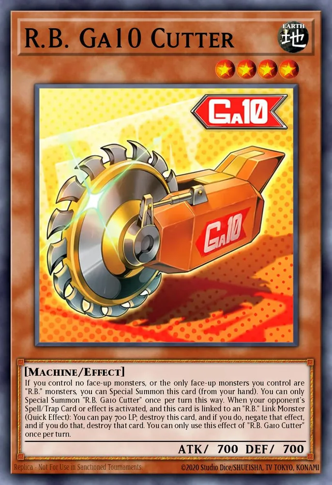R.B. Ga10 Cutter