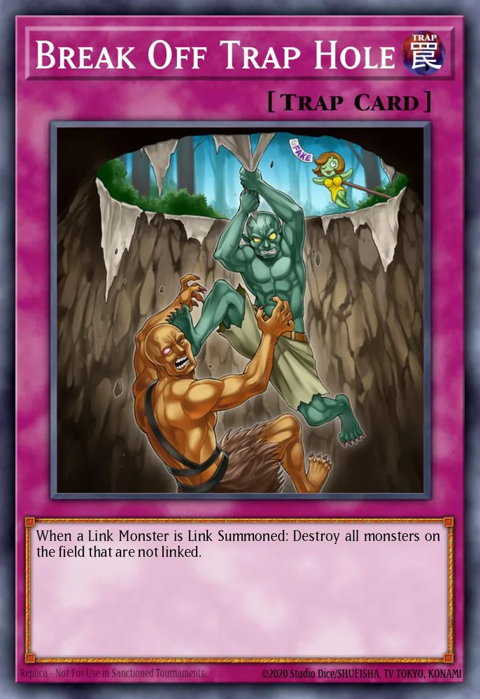 Break Off Trap Hole