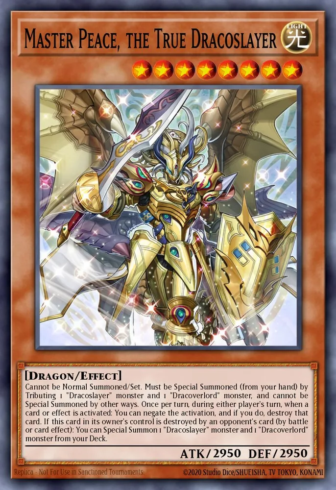 Master Peace, the True Dracoslayer