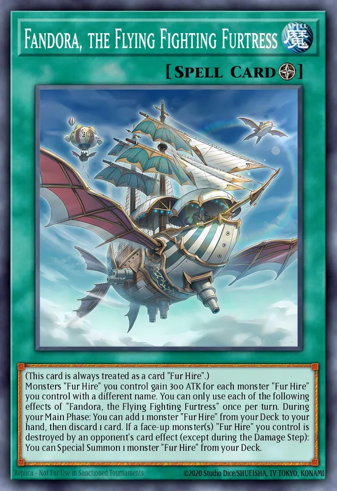 Fandora, the Flying Fighting Furtress