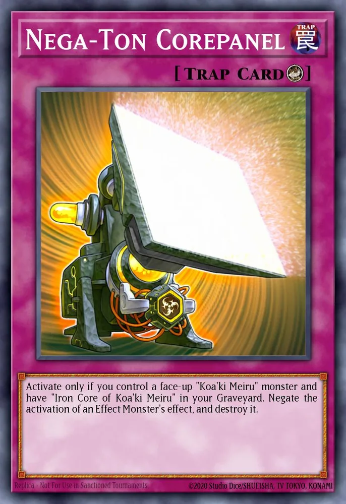 Nega-Ton Corepanel