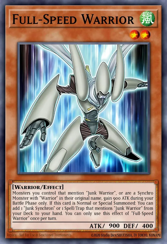 Full-Speed Warrior