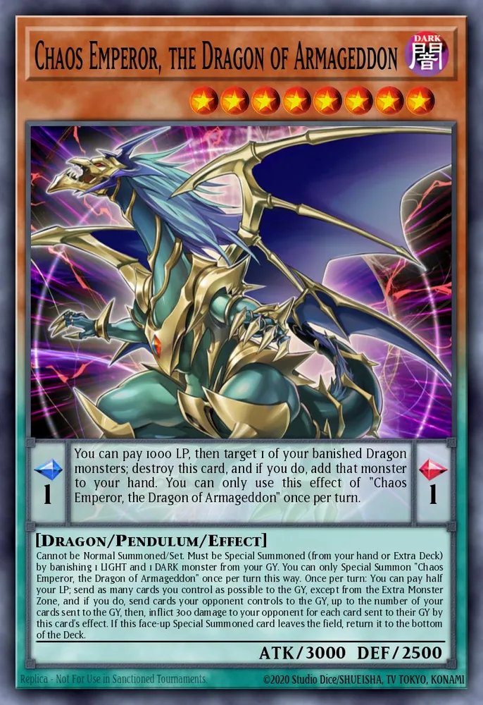 Chaos Emperor, the Dragon of Armageddon