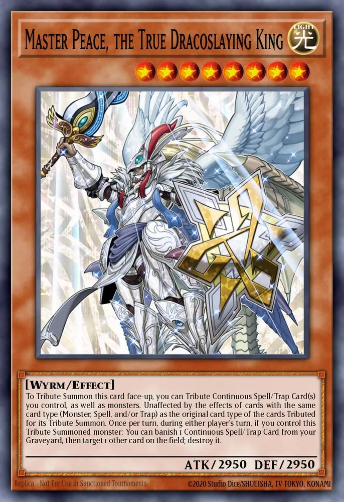 Master Peace, the True Dracoslaying King