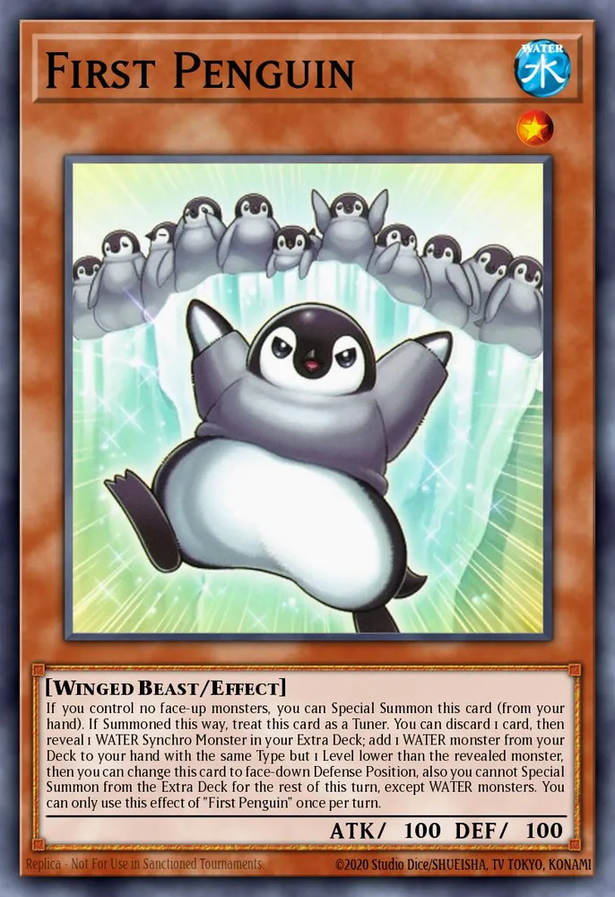 First Penguin