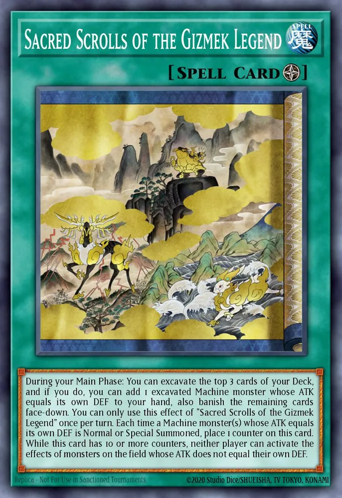 Sacred Scrolls of the Gizmek Legend