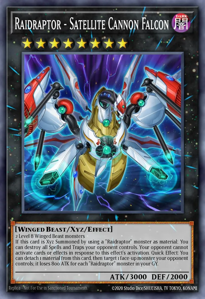 Raidraptor - Satellite Cannon Falcon