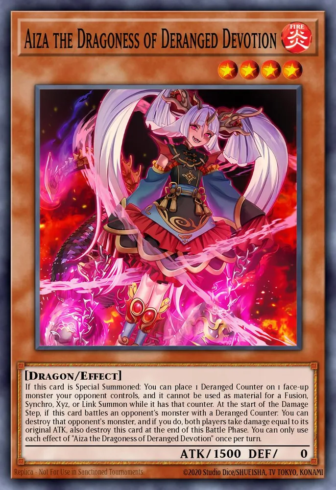 Aiza the Dragoness of Deranged Devotion