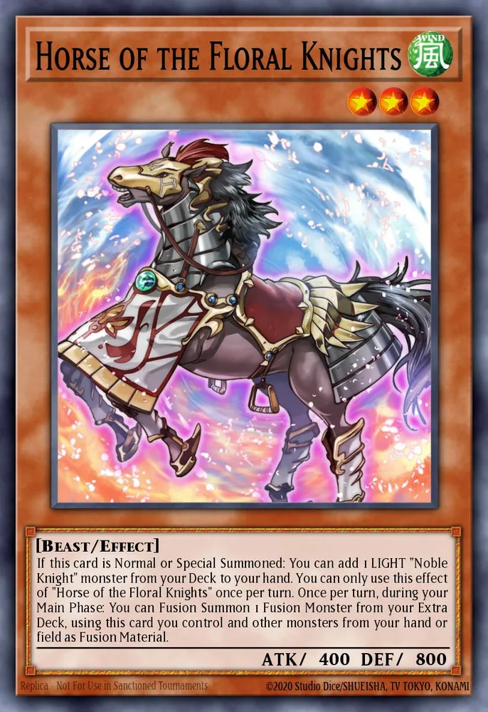 Horse of the Floral Knights