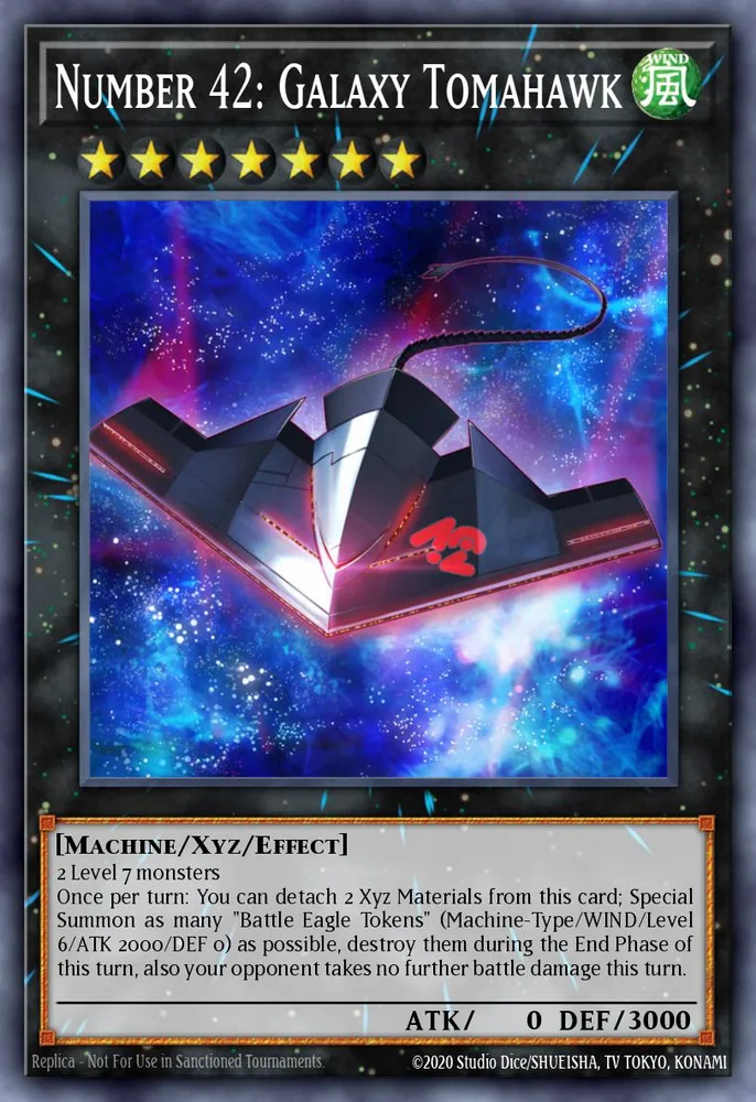 Number 42: Galaxy Tomahawk