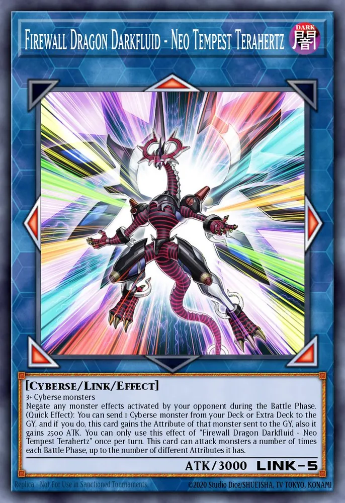 Firewall Dragon Darkfluid - Neo Tempest Terahertz