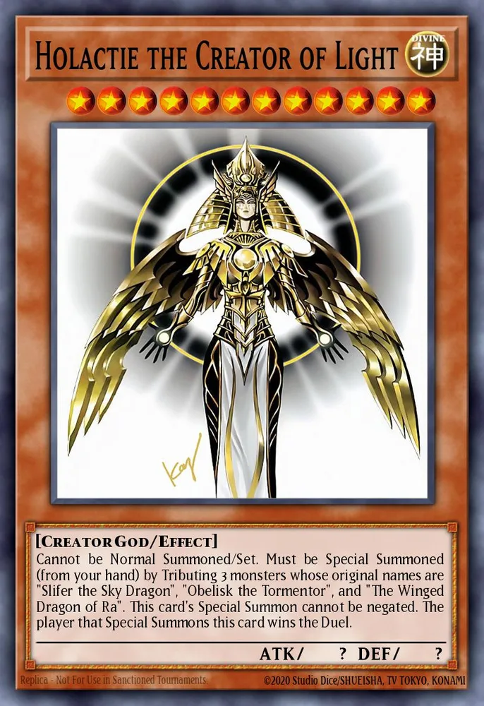 Holactie the Creator of Light