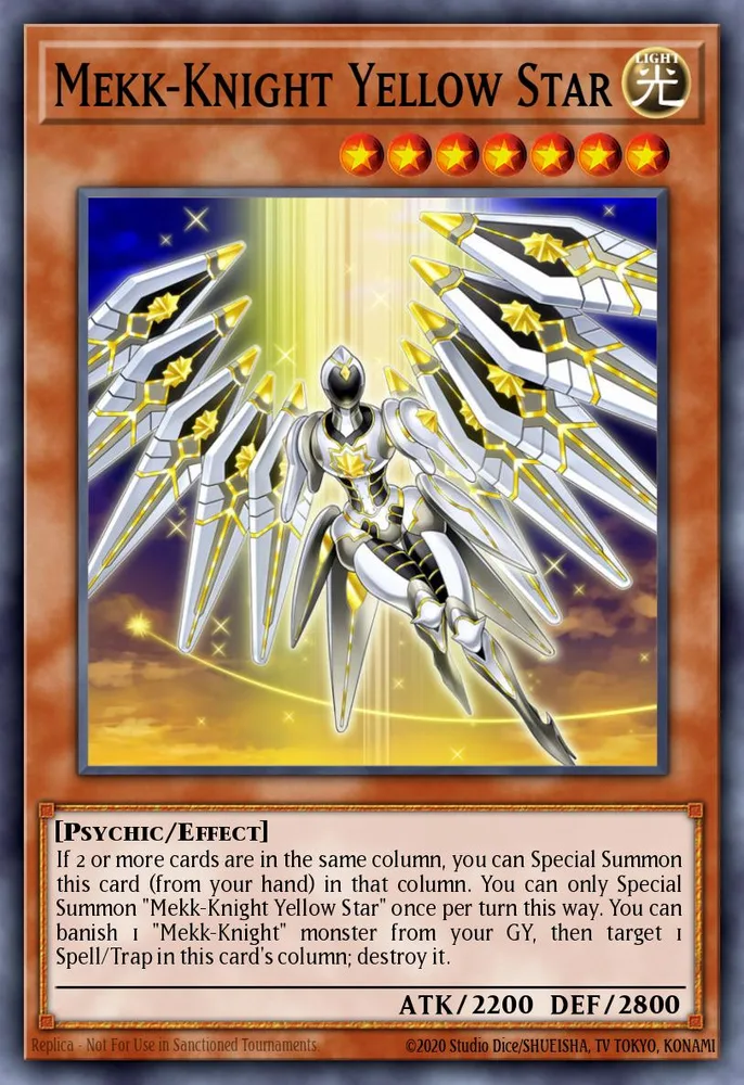 Mekk-Knight Yellow Star
