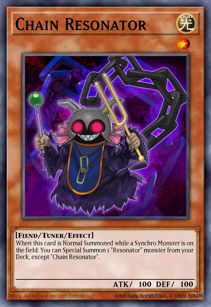 Chain Resonator