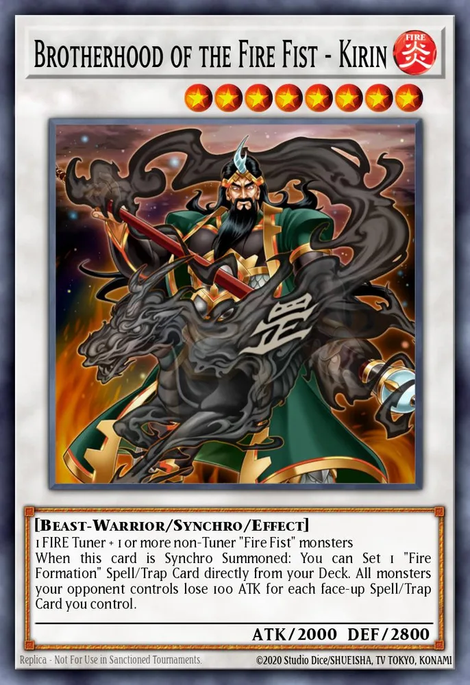 Brotherhood of the Fire Fist - Kirin