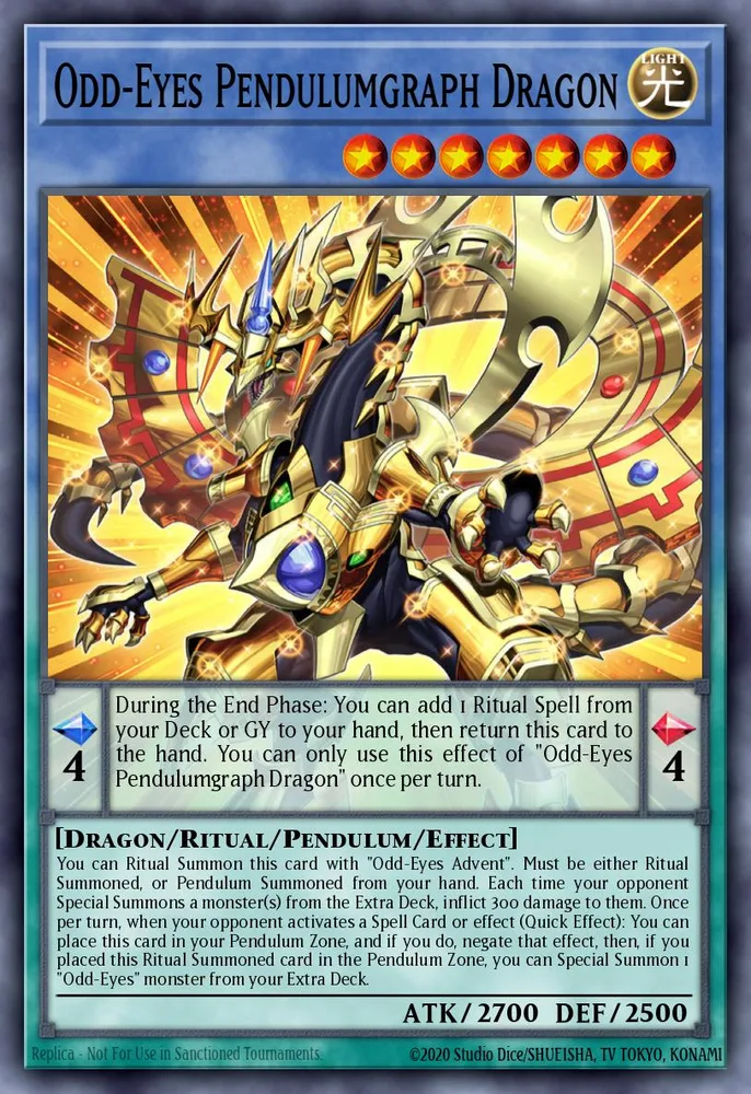 Odd-Eyes Pendulumgraph Dragon