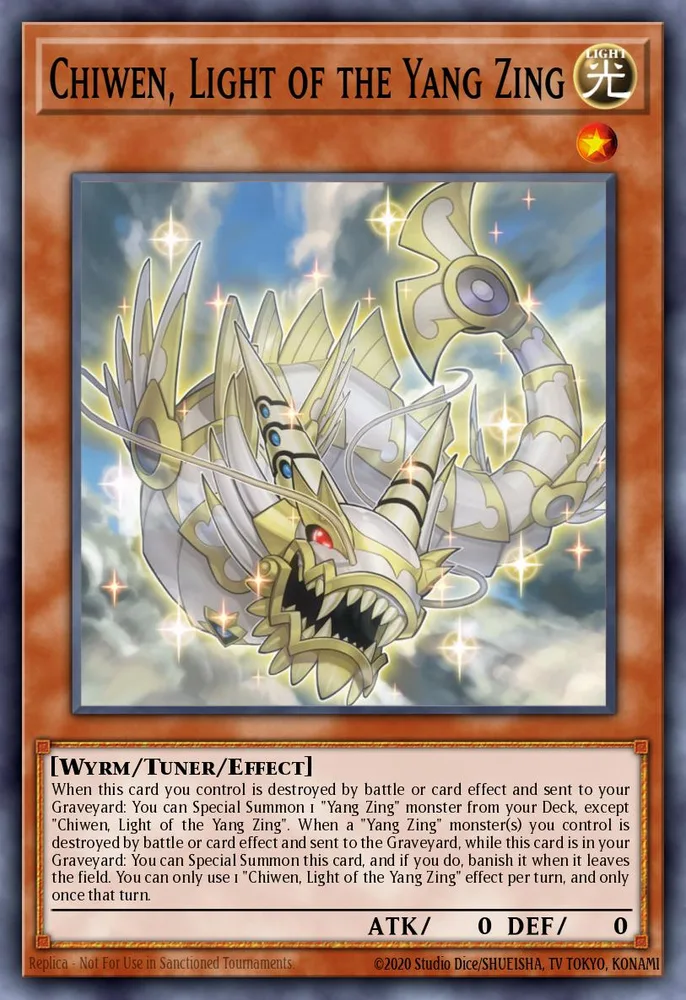 Chiwen, Light of the Yang Zing
