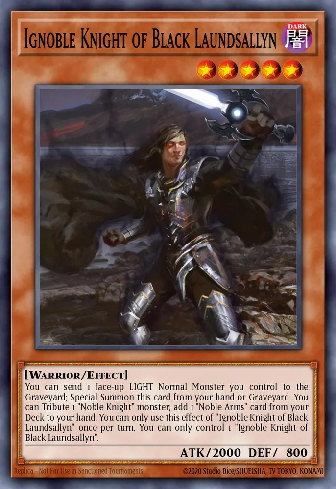 Ignoble Knight of Black Laundsallyn